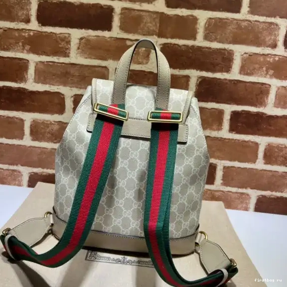 First bag ru Backpack G with Gucci Interlocking 0707